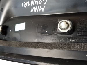 Mini Countryman R60 (2010–2016) Außenverkleidung der hinteren Säule 9801548 - 2