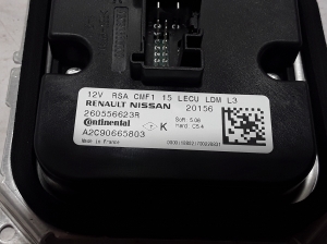 RENAULT Zoe (2012–2026) Xenon headlight control unit 260556623R - 2
