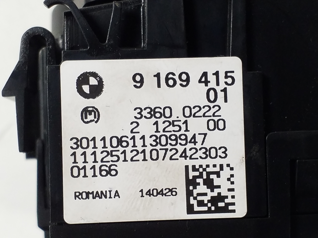 BMW 3 Series E90/E91/E92/E93 (2004-2013) Headlight Switch Control Unit 9169415 21976880