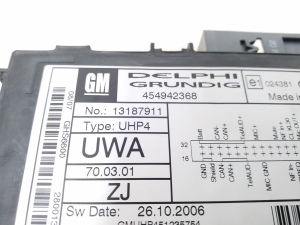 Opel Vectra C (2002–2008) Bluetooth modulis 13187911 - 2
