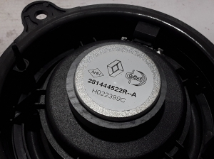 RENAULT Zoe (2012–2026) Rear side door speaker 281444522R - 2