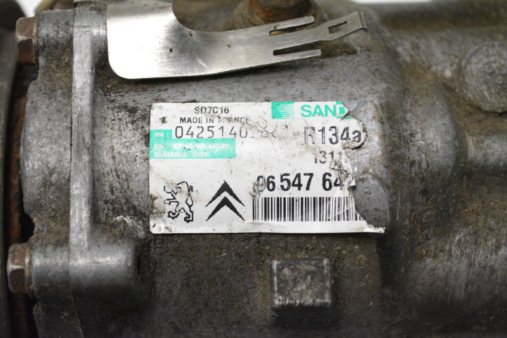 Used Peugeot 407 Air conditioner compressor 9654764280
