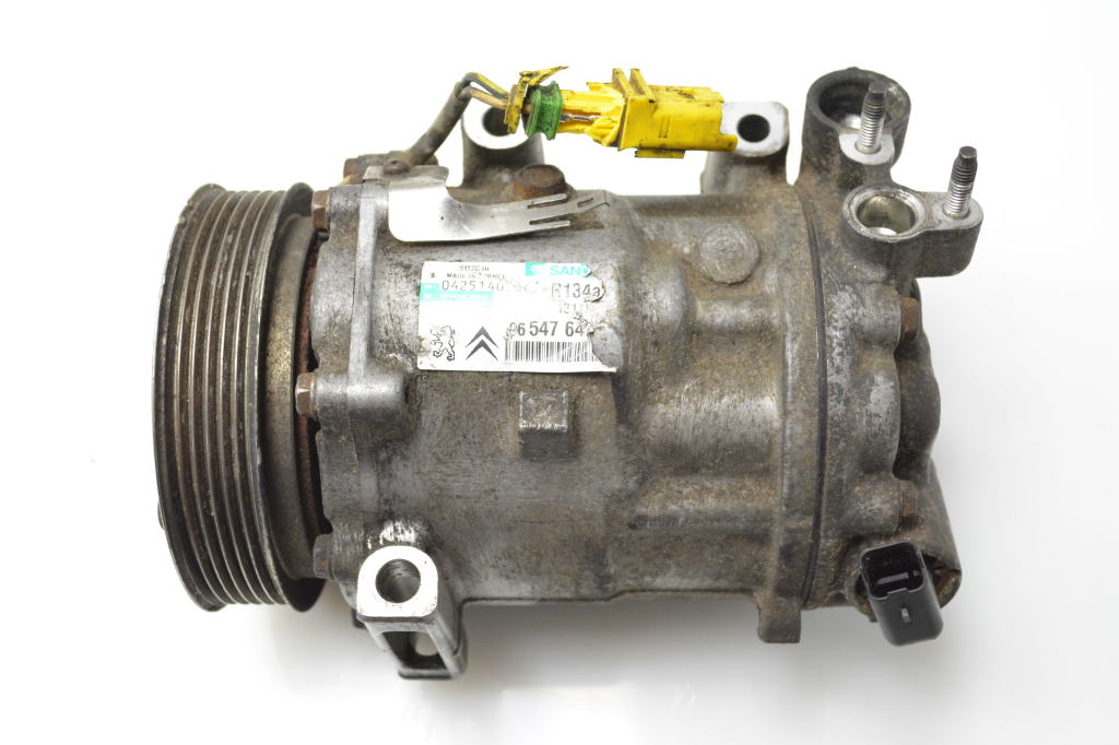 Used Peugeot 407 Air conditioner compressor 9654764280