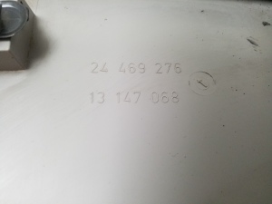 Opel Vectra C (2002–2008) Trunk lid trim panel 24469276 - 4