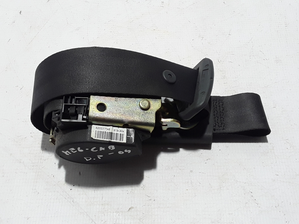 RENAULT Megane 2 generation (2002-2012) Front Right Seatbelt 8200077348 22426733