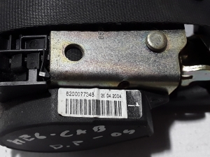 RENAULT Megane II (2002–2009) Front seat belt 8200077348 - 2
