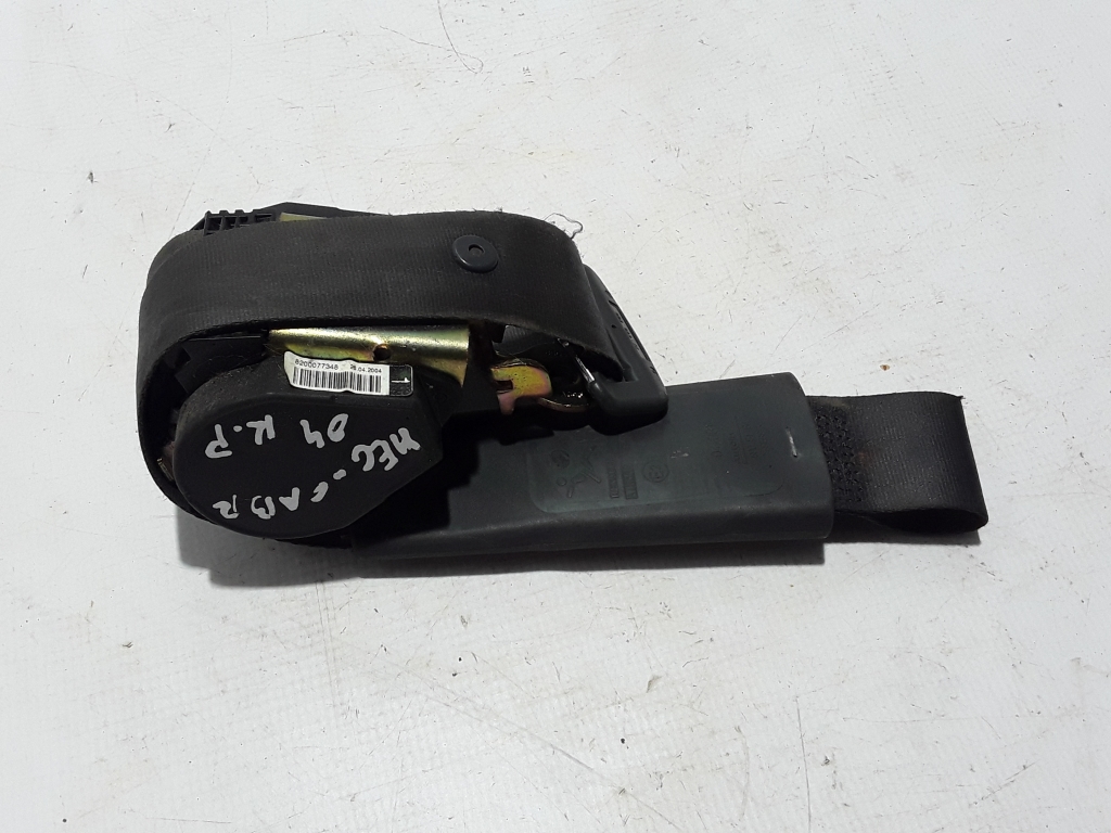 RENAULT Megane 2 generation (2002-2012) Front Right Seatbelt 8200077348 22426732