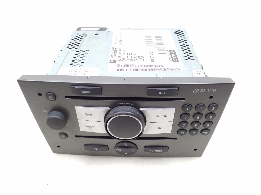 OPEL Vectra 4L (2005-2015) Music Player With GPS 13188477 25058104