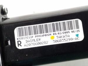 Mercedes Benz E-Class W207 (2009–2017) Sicherheitsgurtstraffer A2078600282 - 4