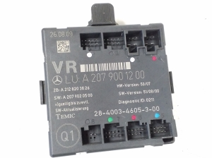 Mercedes Benz E-Class W207 (2009–2017) Front door control unit A2079001200 - 2