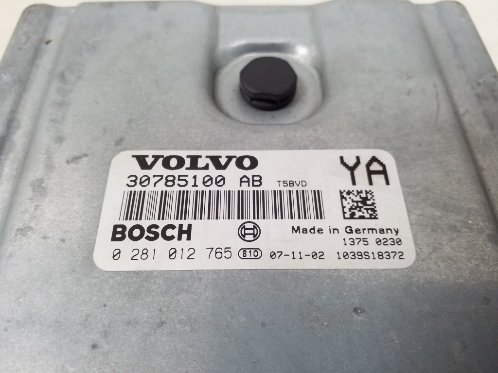 VOLVO S80 2 generation (2006-2020) Engine Control Unit ECU 30785100AB 25058007