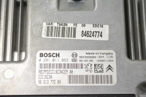 Peugeot 307 I (2000–2009) Motorsteuergerät 9661377280 - 3