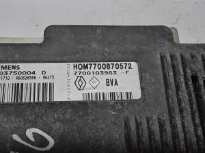 RENAULT Megane I (1995–2003) Engine control unit 7700870572 - 3