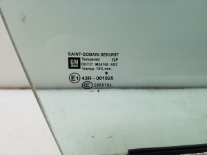 Opel Vectra C (2002–2008) Fenster Scheibe Tür vorne - 2