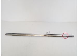 Aizmugurējo sānu durvju stikla ārējā līste - A2137300324