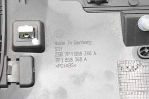 Volkswagen Touareg II (2010–2018) Armaturenbrett Zierleiste 7P1858366A - 2