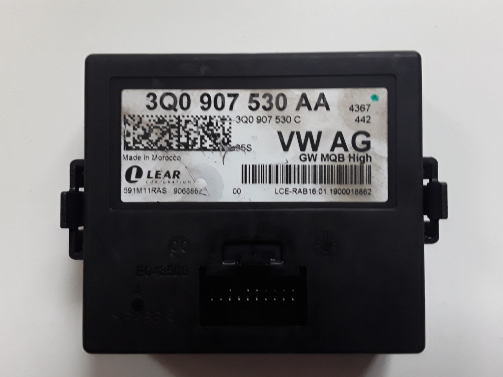 Used Skoda Octavia Gateway control module 3Q0907530AA