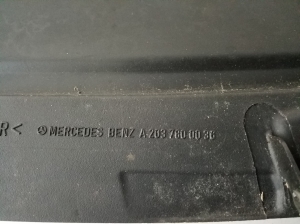 Mercedes Benz CLC-Class 203 (2001–2007) Skylight A2037800036 - 3