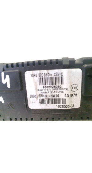 Citroen C4 (2004–2010) Sonstiger Bildschirm 9662226080 - 3