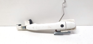 Front door external opening handle and its details