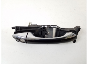 Mercedes Benz E-Class W211 (2002–2009) Front door external opening handle and its details - 2