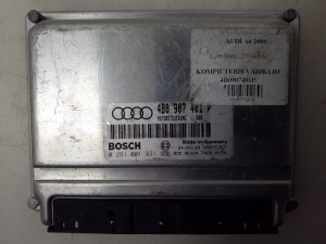 Calculateur moteur - 4B0907401P