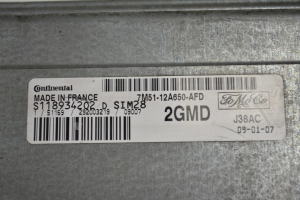 Ford Focus (2004–2011) Calculateur moteur 7M5112A650AFD - 4