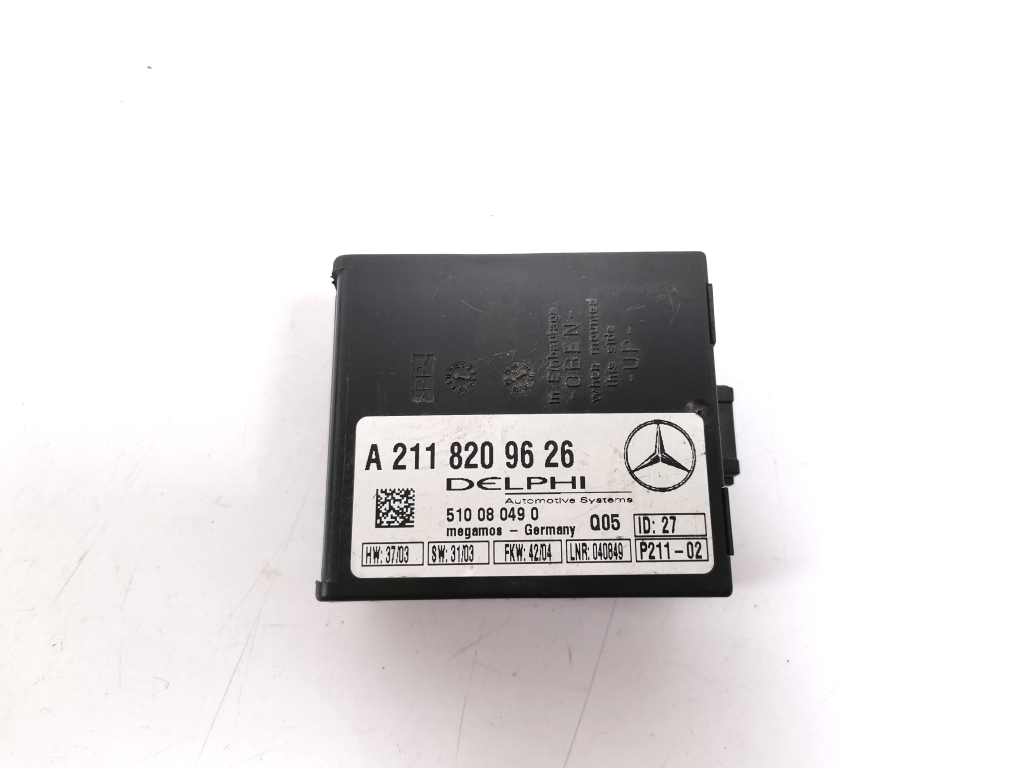 MERCEDES-BENZ E-Class W211/S211 (2002-2009) Μονάδα ελέγχου σήματος συναγερμού A2118209626 21024503