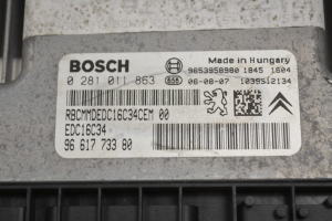 Peugeot 307 I (2000–2009) Motorsteuergerät 9661773380 - 3