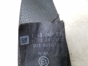 Opel Zafira B (2005–2014) Tagumine turvavöö 13242321 - 3
