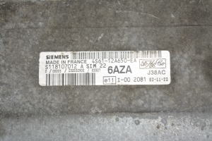 Ford Fiesta V (2002–2008) Engine control unit 4S6112A650EA - 4