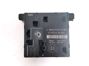   Rear side door control unit 