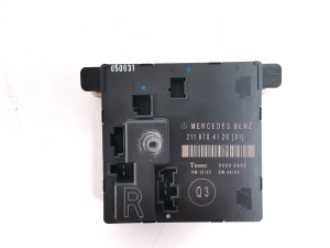   Rear side door control unit 