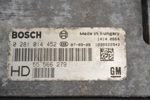 Opel Zafira B (2005–2014) Engine control unit 55566279 - 3