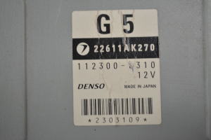 Subaru Legacy IV (2003–2009) Engine control unit 22611AK270 - 2