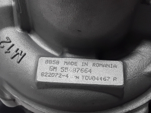 Opel Zafira C (2011–2026) Turbolader 55487664 - 2
