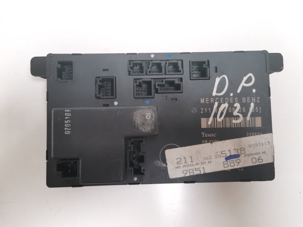 MERCEDES-BENZ E-Class W211/S211 (2002-2009) Front Right Door Control Unit A2118200626,A2118208285,A2118201685,A2118701026,A2118707226,A2118702085,A2118702885 21024841