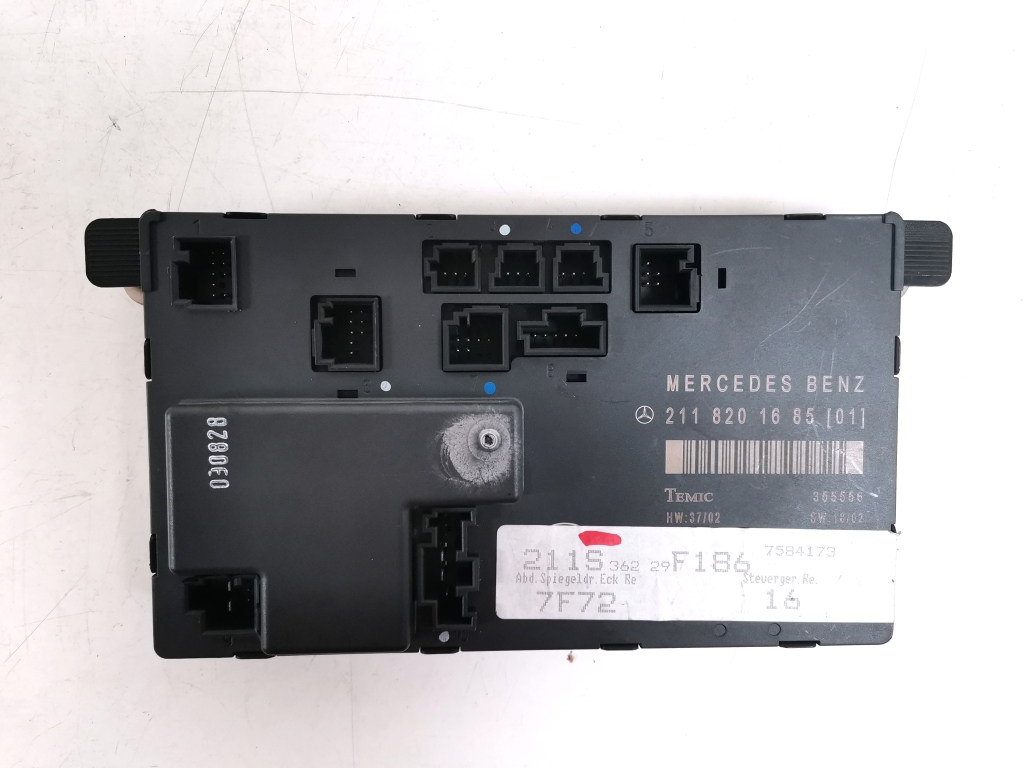 MERCEDES-BENZ E-Class W211/S211 (2002-2009) Front Right Door Control Unit A2118201685,A2118208285,A2118701026,A2118707226,A2118702085,A2118702885 21024835