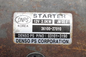Kia Carens (2006–2013) Anlasser 3610027010 - 3