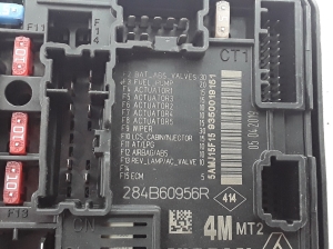  Fuse block holder under the hood 