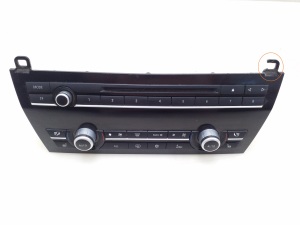 BMW 7 SERIJA F01 (2008–2015) Salona sildītāja vadības panelis 9202587 - 2