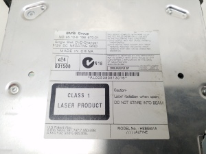 BMW 7 SERIJA F01 (2008–2015) CD vahetaja 9196670 - 2