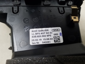 AUDI Q3 F3 (2018–2026) Dashboard air vent grilles 83B820902 - 2