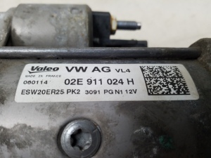 Volkswagen Passat B7 (2010–2014) Starter 02E911024H - 4
