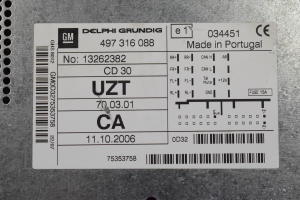 Opel Corsa D (2006–2014) Radio (head unit) 13262382 - 2
