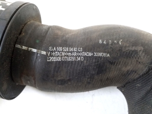 Mercedes Benz A-Class 169 (2004–2012) Intercooler hose A1695280482 - 2