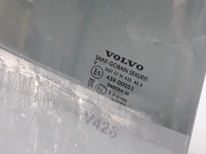 VOLVO XC60 (2017–2026) Aizmugurējo sānu durvju stikls 31424757 - 3