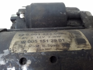 Mercedes Benz C-Class 203 (2000–2007) Starter A0051512901 - 5