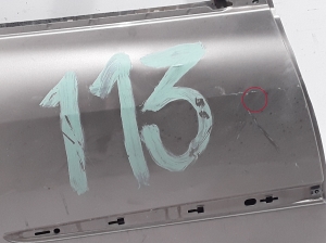 RENAULT Clio III (2005–2012) Rear side doors 7751476111 - 4