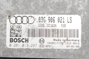 AUDI A3 8P (2003–2012) Mootori juhtplokk 03G906021LS - 2